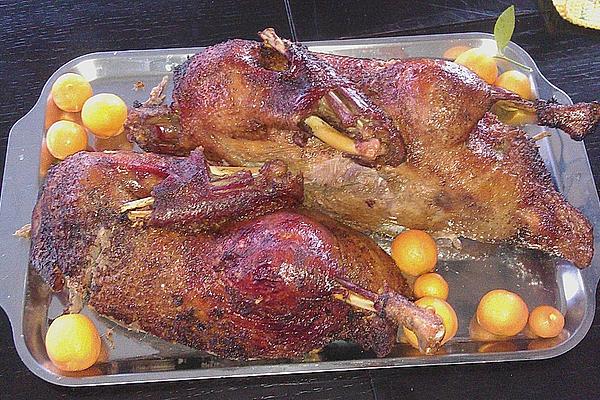 Duck with Orange Sauce
