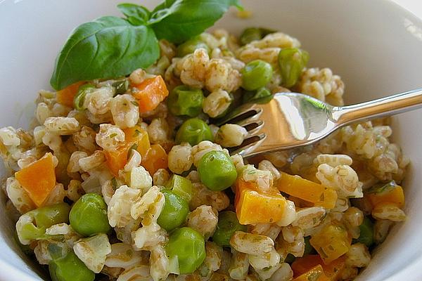 Ebly Pan with Vegetables and Cream Cheese