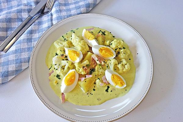 Egg and Cauliflower Ragout