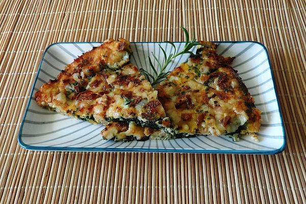 Egg and Spinach Cake