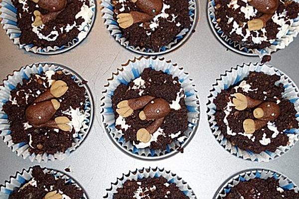 Egg-free Mole Cake Muffins