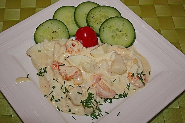 Egg Salad with Fruit