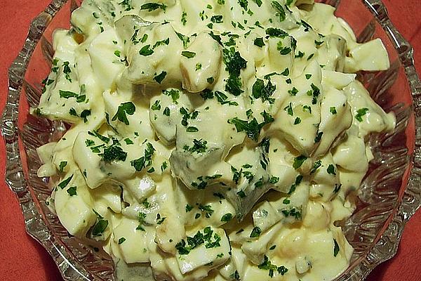 Egg Salad with Onions and Pickles