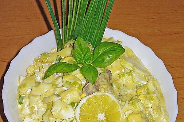Egg Salad with Smoked Oysters
