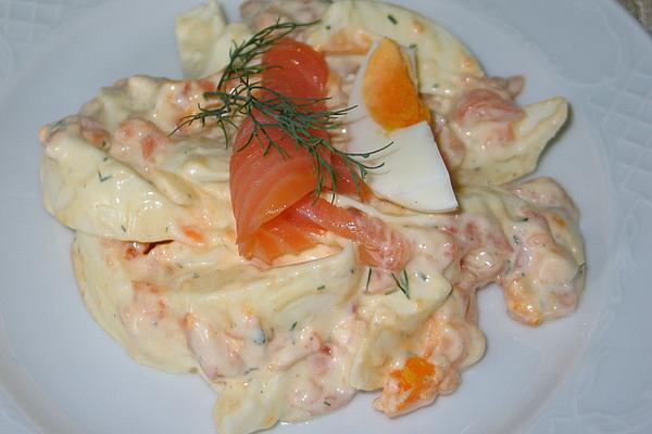 Egg Salad with Smoked Salmon
