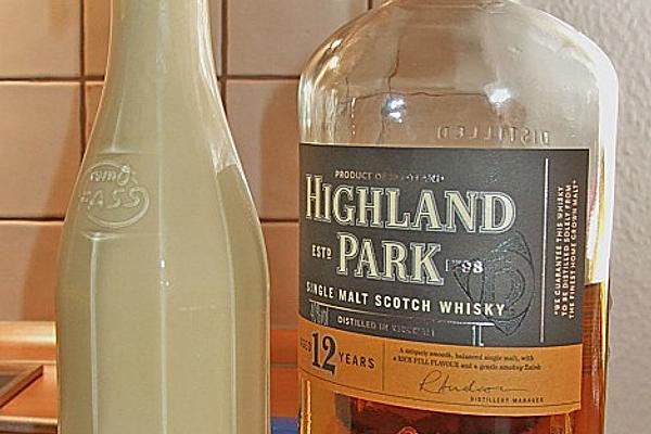 Eggnog with Whiskey