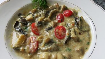 Eggplant – Mushroom – Boat