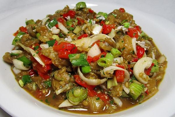 Eggplant – Peppers – Salsa