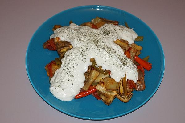 Eggplant Salad with Yogurt