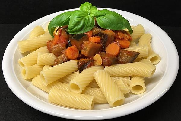 Eggplant Tomato Sauce for Pasta