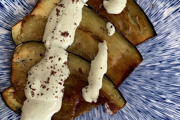 Eggplant with Herb Sauce
