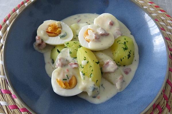 Eggs in Ham – Mustard – Sauce