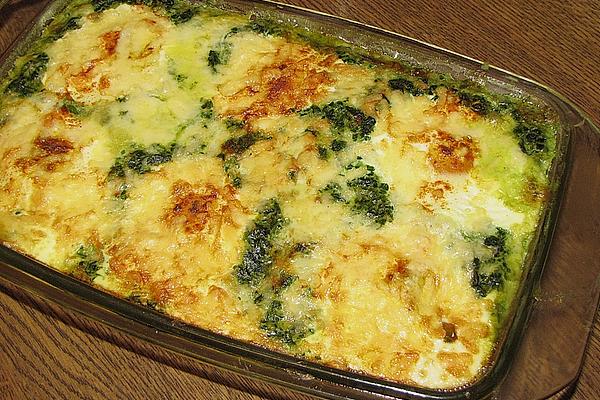 Eggs in Spinach Nest