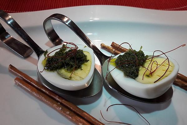 Eggs with Herbs – Vinaigrette
