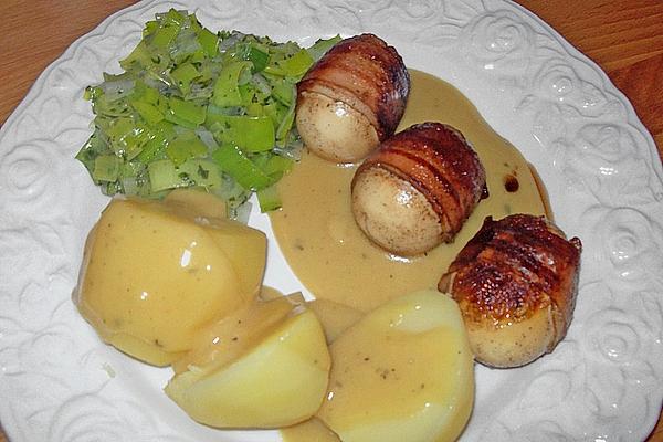 Eggs Wrapped in Bacon