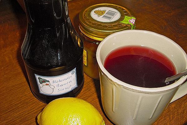 Elderberry Syrup Tea