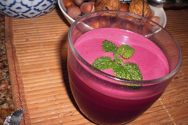 Elderberry Yogurt Shake