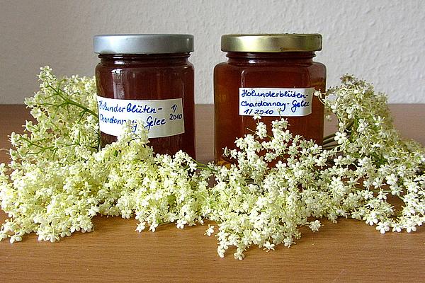 Elderflower – Jelly with Chardonnay