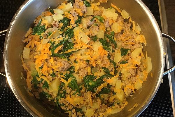 Endive Messed Up with Minced Meat