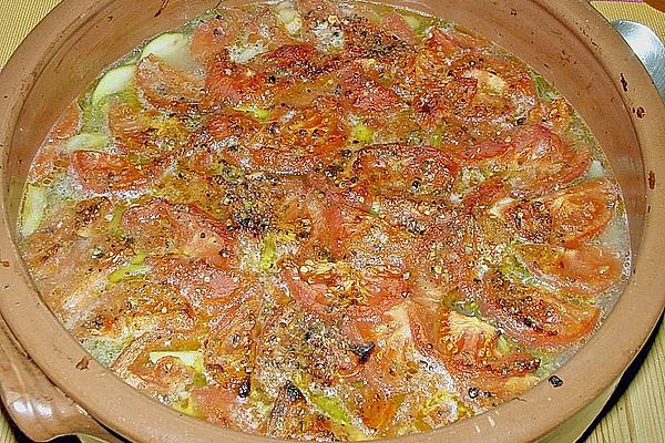 Exotic Fish Dish in Clay Pot