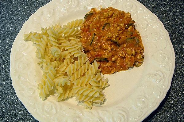 Exotic Minced Turkey – Zucchini – Pan