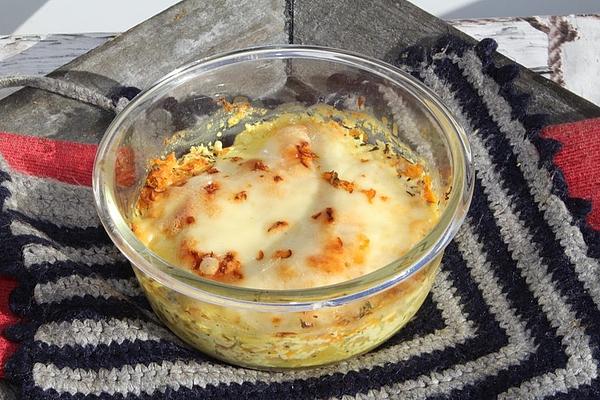 Fake Potato Gratin with Kohlrabi