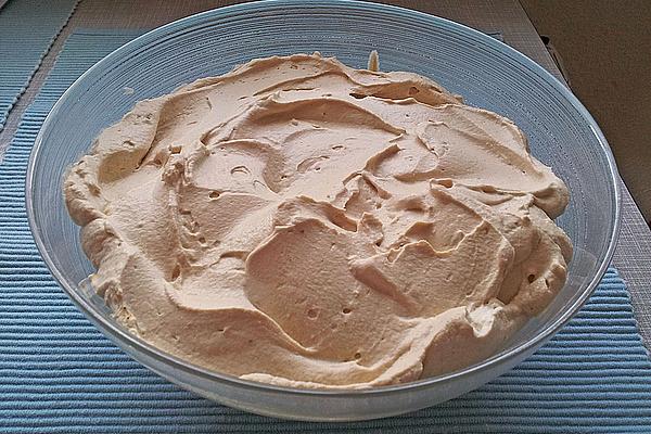 Fantastically Fluffy Cappuccino Cream