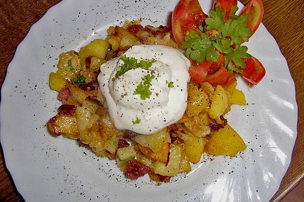 Farmer`s Breakfast, with Difference