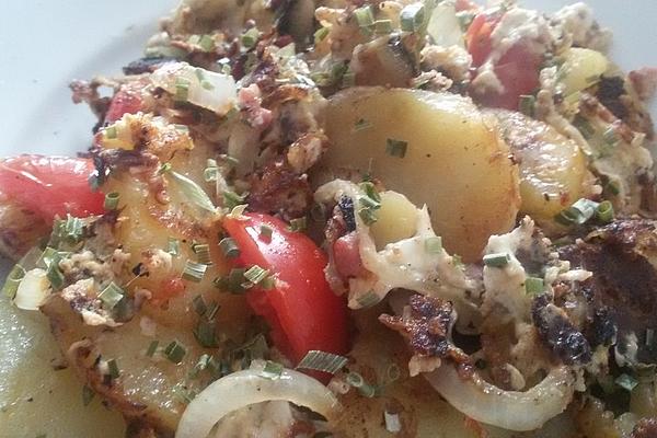 Farmer`s Breakfast with Tomatoes