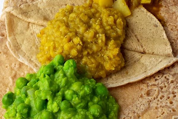 Fast Injera Without Yeast