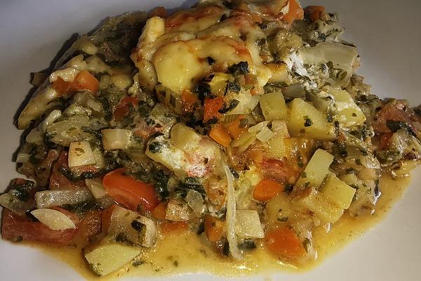 Fennel and Spinach Gratin