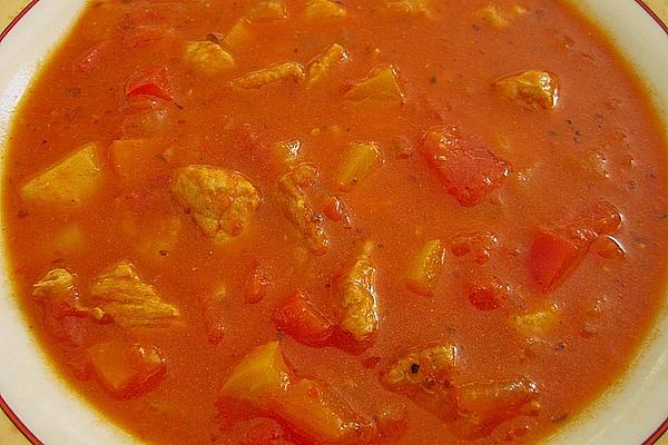 Fiery Goulash Soup