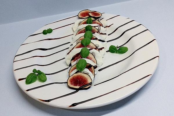 Fig and Mozzarella Carpaccio