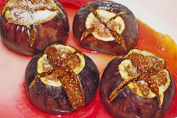 Figs with Crème Fraîche