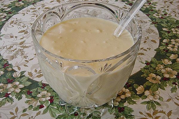 Fine Eggnog with Whiskey and Brandy