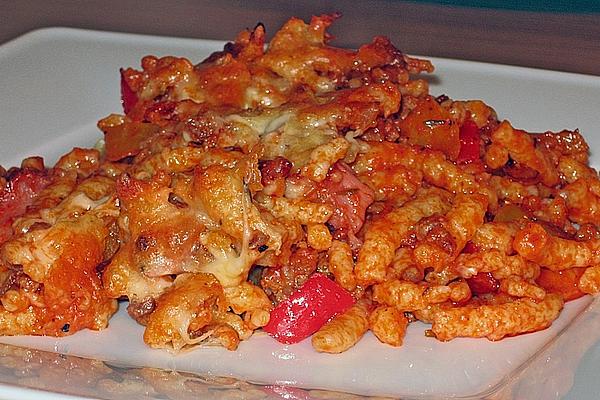 Fire Poppy Spaetzle Casserole