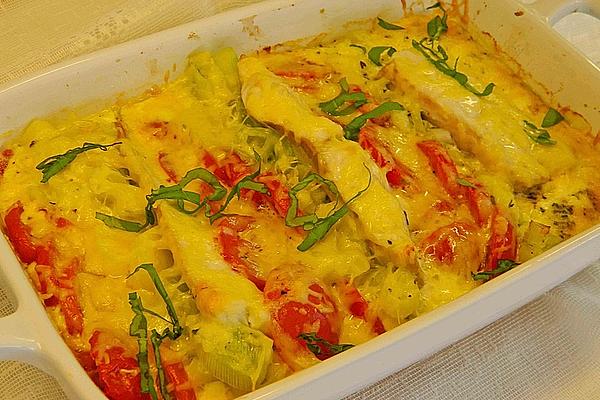 Fish and Vegetable Casserole À La Anne