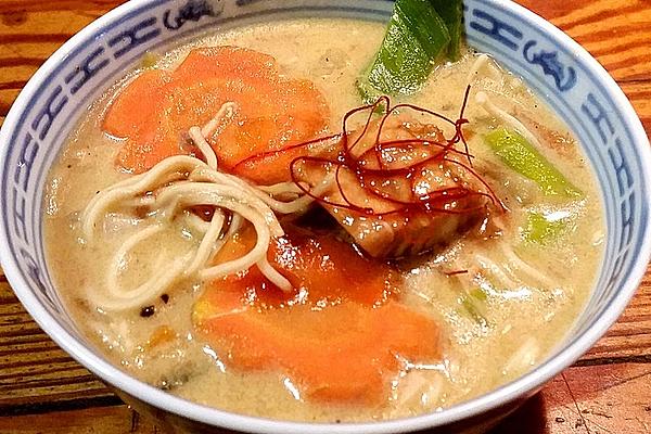 Fish and Vegetable Soup Asia