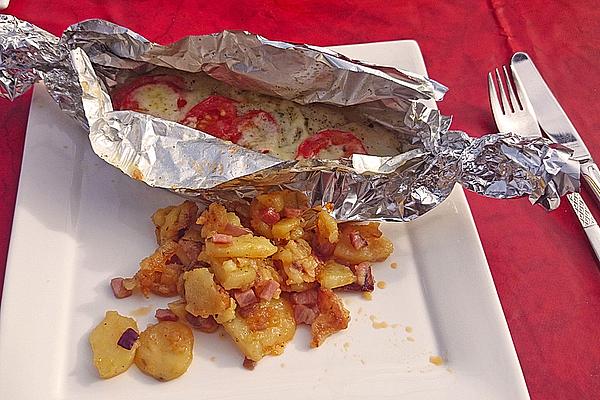 Fish Candy with Fried Potatoes