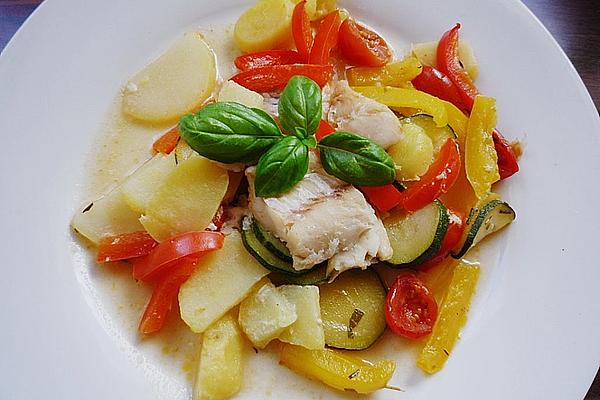 Fish Fillet in Foil Pouch Provencal Style