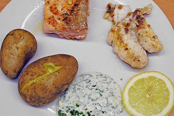 Fish Fillet with Green Sauce