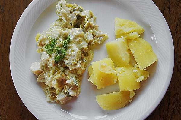 Fish Pan with Leek