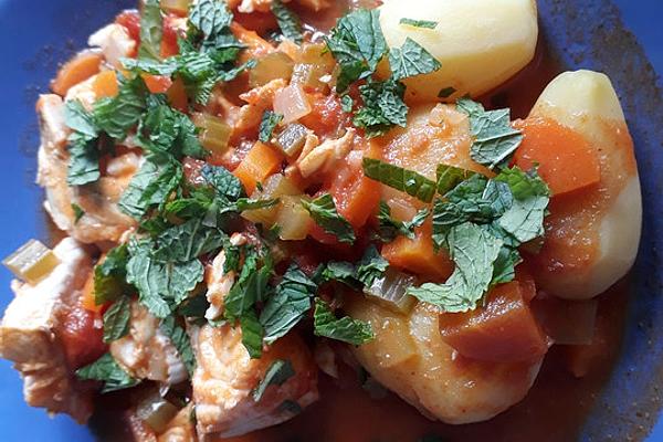 Fish Tagine À La Gabi