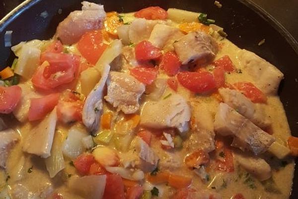 Fish – Vegetables – Pan