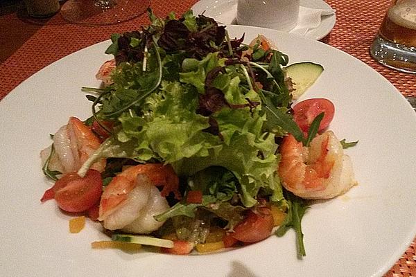 Fitness Salad with Shrimp