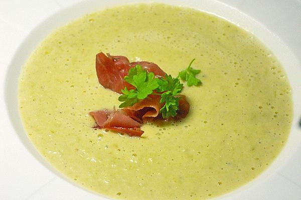 Foamed Brussels Sprouts Soup