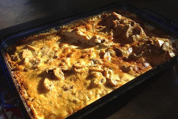 Forest Mushroom Schnitzel from Oven