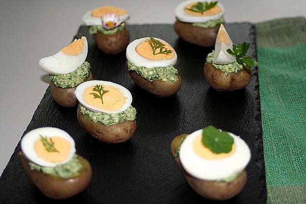 Frankfurt Green Sauce in Potato