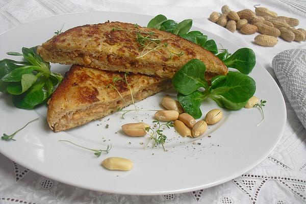 French Toast with Peanut Butter