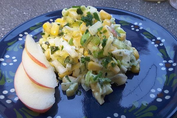Fresh Leek Salad
